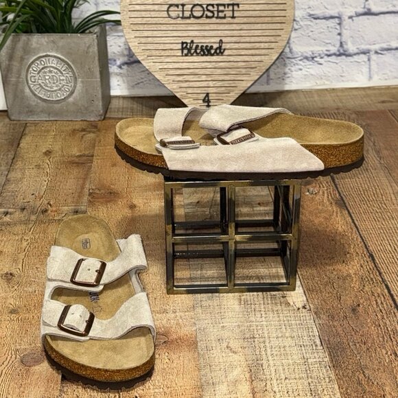 Birkenstock Arizona Suede Leather - New with Tags - Picture 4 of 6